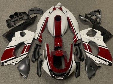 1996-2007 Yamaha YZF600R Thundercat Motorcycle Fairings - White Dark Red UK