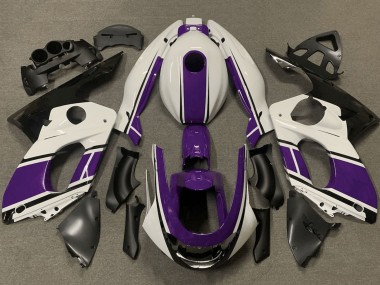 1996-2007 Yamaha YZF600R Thundercat Motorcycle Fairings - White Purple Black UK