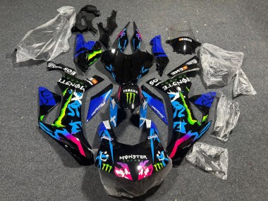 2015-2019 Yamaha YZF 1000 R1 Motorcycle Fairings - Black Blue Pink Green Monster ENEOS UK