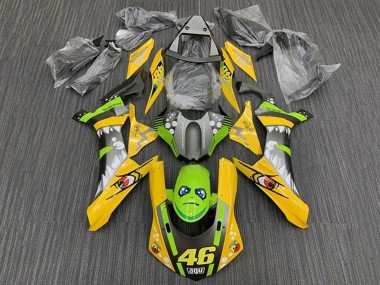 2015-2019 Yamaha YZF 1000 R1 Motorcycle Fairings - Yellow Green Shark 46 UK