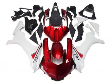 2015-2019 Yamaha YZF 1000 R1 Motorcycle Fairings - White Red Black UK