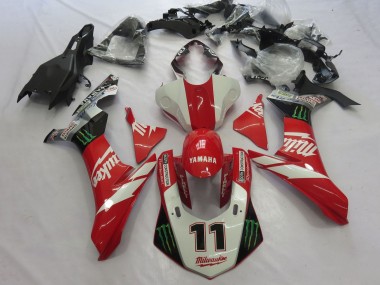 2015-2019 Yamaha YZF 1000 R1 Motorcycle Fairings - White Red Black Green Monster Milwaukee 11 UK