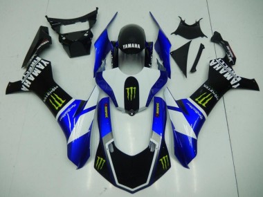 2020-2025 Yamaha YZF 1000 R1 Motorcycle Fairings - Blue White Black Green Monster UK