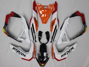 2018-2021 Honda ADV150 Motorcycle Fairings - White Orange Red Yellow Glossy Black Repsol UK
