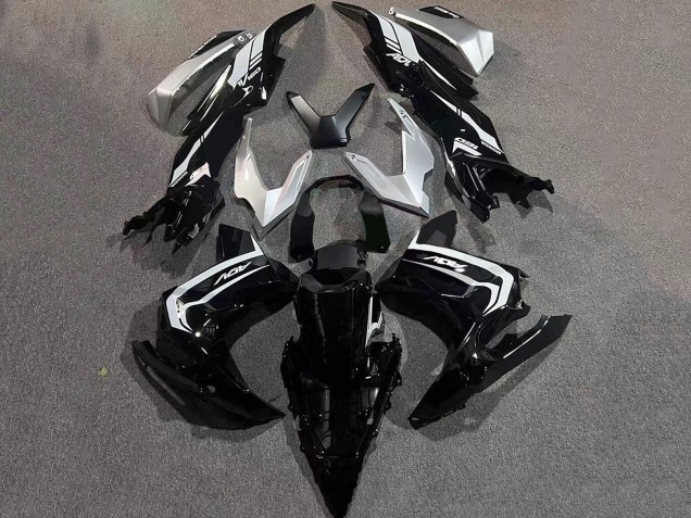 2022-2024 Honda ADV160 Motorcycle Fairings - Silver Glossy Black UK