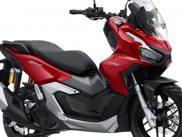 2022-2024 Honda ADV160 Motorcycle Fairings - Silver Red Matte Black UK