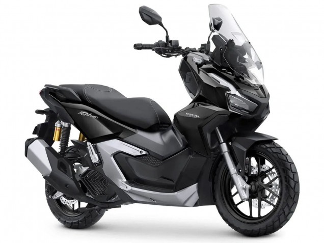 2022-2024 Honda ADV160 Motorcycle Fairings - Silver Matte Black UK