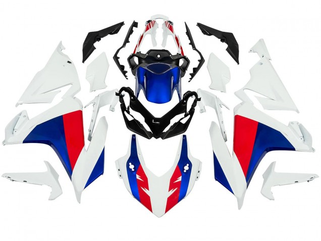 2022-2023 Honda CBR500R Motorcycle Fairings - White Red Blue UK