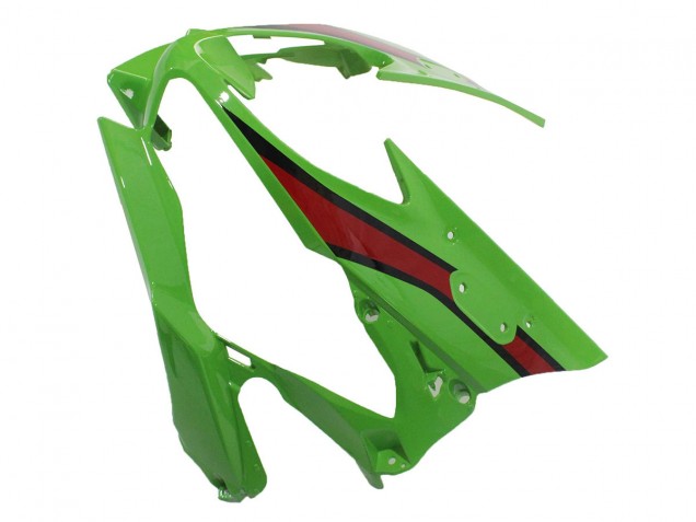 2019-2022 Kawasaki ZX6R Motorcycle Fairings - Green Glossy Black White Red UK