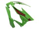 2019-2022 Kawasaki ZX6R Motorcycle Fairings - Green Glossy Black White Red UK