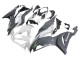 2019-2022 Kawasaki ZX6R Motorcycle Fairings - White Grey Green UK