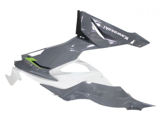 2019-2022 Kawasaki ZX6R Motorcycle Fairings - White Grey Green UK