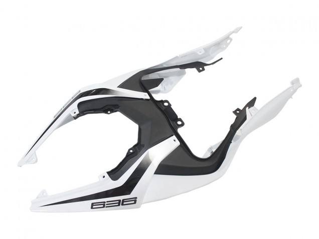 2019-2022 Kawasaki ZX6R Motorcycle Fairings - White Grey Green UK