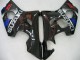 2004-2005 Suzuki GSXR 600/750 Motorcycle Fairings - Blue Grey Glossy Black UK