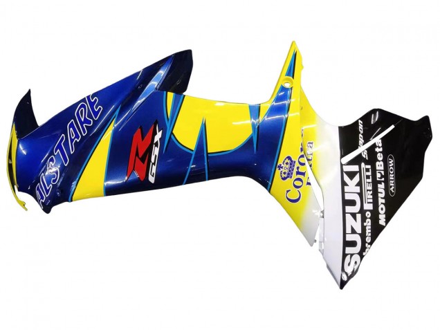 2011-2024 Suzuki GSXR 600/750 Motorcycle Fairings - Yellow Blue White Black Corona Extra Alstare UK