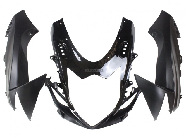 2011-2024 Suzuki GSXR 600/750 Motorcycle Fairings - Matte Black Glossy Black UK