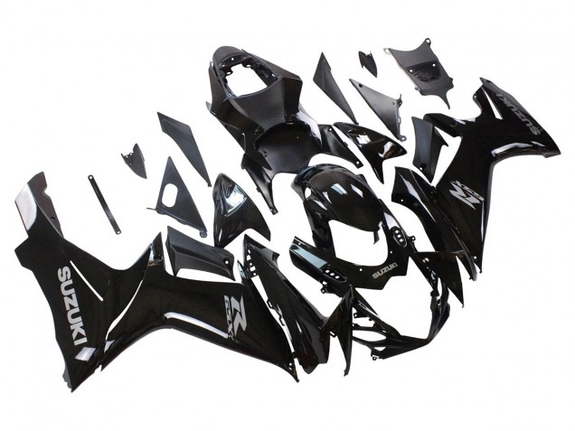 2011-2024 Suzuki GSXR 600/750 Motorcycle Fairings - Glossy Black UK