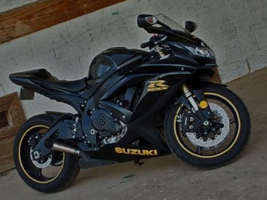 2001-2003 Suzuki GSXR 600 Motorcycle Fairings - Black UK