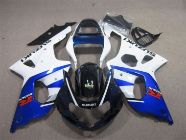 2000-2002 Suzuki GSXR 1000 Motorcycle Fairings - White Blue Glossy Black Red UK
