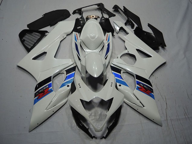 2007-2008 Suzuki GSXR 1000 Motorcycle Fairing Kits - White Blue Red UK