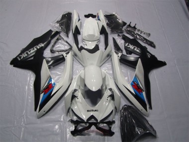2007-2008 Suzuki GSXR 1000 Motorcycle Fairing Kits - White Blue Black Red UK