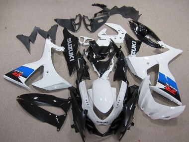 2009-2016 Suzuki GSXR 1000 Motorcycle Plastics - White Blue Black UK