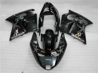 1996-2007 Black Honda CBR1100XX Bike Fairing Kit