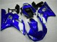1998-2002 Blue Yamaha YZF R6 Replacement Motorcycle Fairings