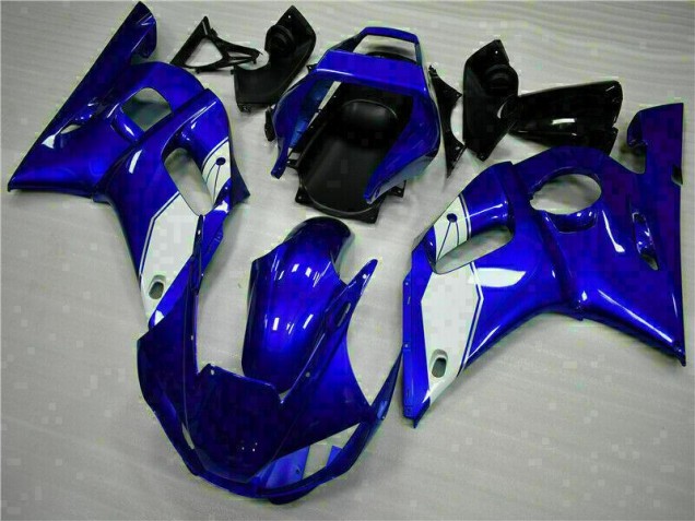 1998-2002 Blue Yamaha YZF R6 Replacement Motorcycle Fairings