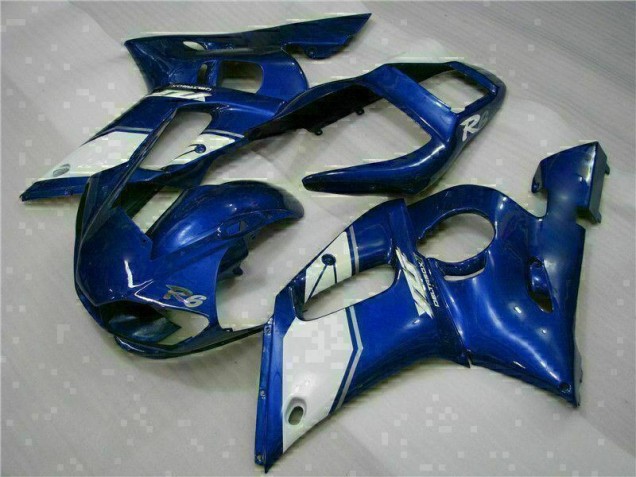 1998-2002 Blue Yamaha YZF R6 Motor Bike Fairings