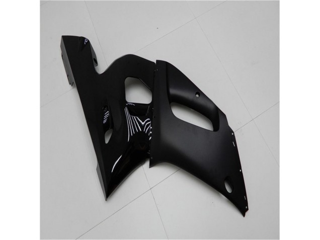 1998-2002 Glossy Matte Black Yamaha YZF R6 Moto Fairings 1998-2002 Glossy Matte Black Yamaha YZF R6 Moto Fairings