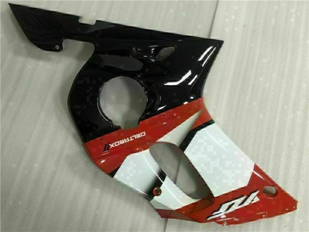 1998-2002 Red White Yamaha YZF R6 Motor Fairings 1998-2002 Red White Yamaha YZF R6 Motor Fairings