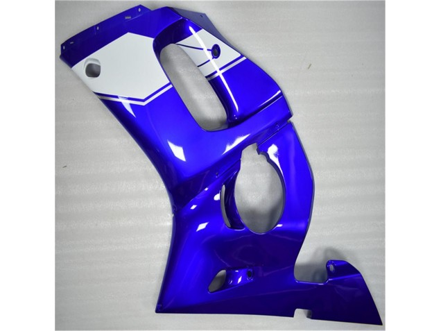 1998-2002 White Blue Yamaha YZF R6 Bike Fairings & Bodywork 1998-2002 White Blue Yamaha YZF R6 Bike Fairings & Bodywork