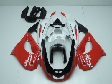 1998-2003 Red Black and White Suzuki TL1000R Motorcycle Fairings