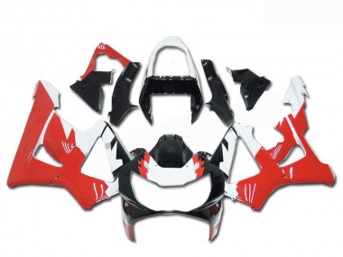 2000-2001 Black White Red Honda CBR900RR 929RR Bike Fairings