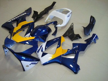 2000-2001 Blue Yellow Honda CBR900RR 929 Motorcycle Fairings