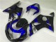 2000-2002 Blue Black Suzuki GSXR 1000 Motorcycle Fairings Kit 2000-2002 Blue Black Suzuki GSXR 1000 Motorcycle Fairings Kit