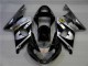 2000-2002 Silver Black Suzuki GSXR 1000 Motor Fairings 2000-2002 Silver Black Suzuki GSXR 1000 Motor Fairings