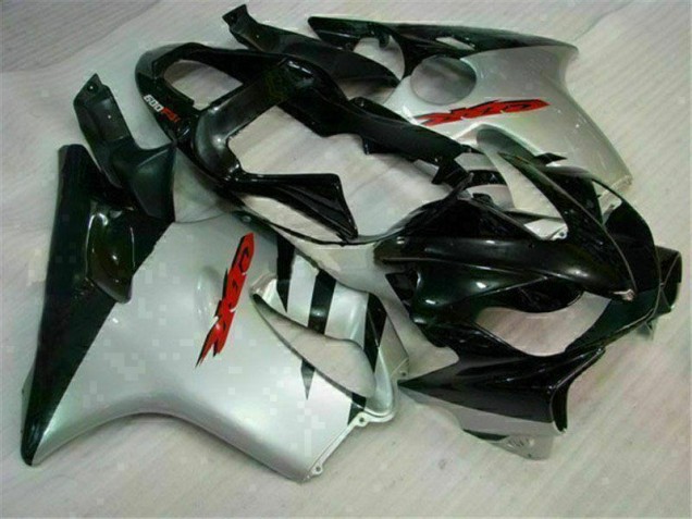 2001-2003 Black Silver Honda CBR600 F4i Bike Fairing Kit 2001-2003 Black Silver Honda CBR600 F4i Bike Fairing Kit