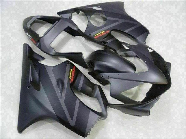 2001-2003 Matte Black Honda CBR600 F4i Motorcycle Fairings