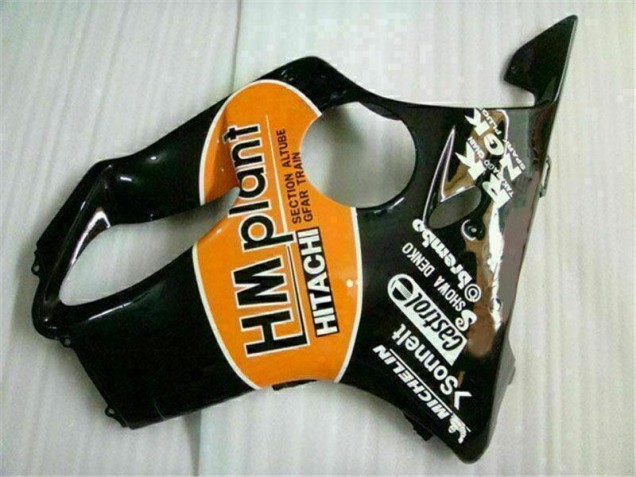 2001-2003 Orange Black Honda CBR600 F4i Motorcycle Bodywork