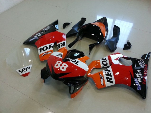 2001-2003 Race Repsol 88 Honda CBR600 F4i Motorcycle Fairings 2001-2003 Race Repsol 88 Honda CBR600 F4i Motorcycle Fairings