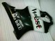 2001-2003 White Black West Honda CBR600 F4i Bike Fairings
