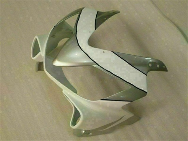 2001-2003 White Silver Honda CBR600 F4i Motorbike Fairing Kits