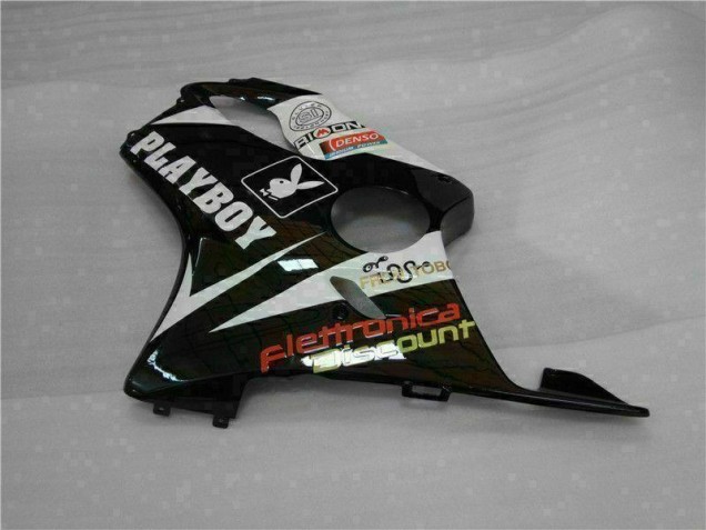 2001-2003 Yellow Silver Black Playboy Honda CBR600 F4i Motorcycle Fairing Kit 2001-2003 Yellow Silver Black Playboy Honda CBR600 F4i Motorcycle Fairing Kit