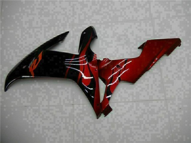 2002-2003 Black Yamaha YZF R1 Motorcycle Fairings