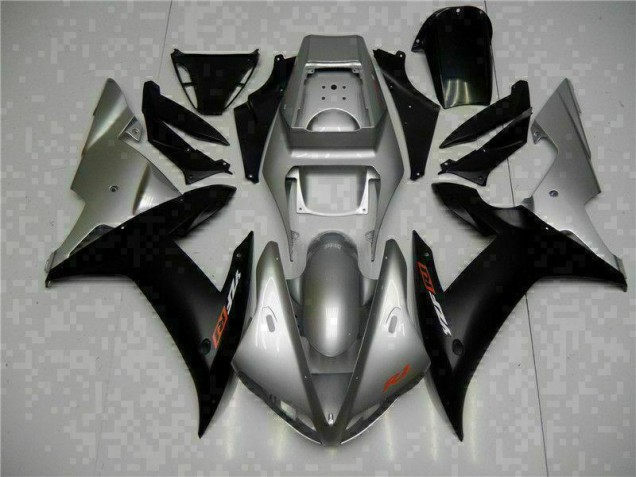 2002-2003 Black Yamaha YZF R1 Motor Bike Fairings