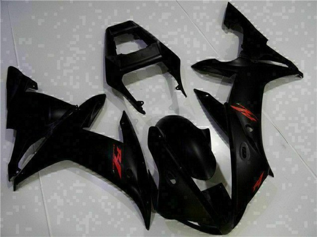 2002-2003 Black Yamaha YZF R1 Motorcycle Fairing Kit