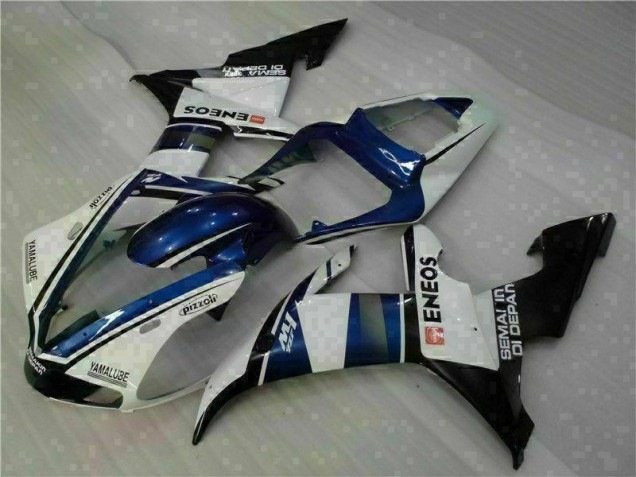 2002-2003 Black Yamaha YZF R1 Motorcycle Replacement Fairings