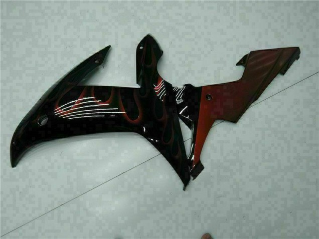 2002-2003 Black Yamaha YZF R1 Motorcycle Fairings